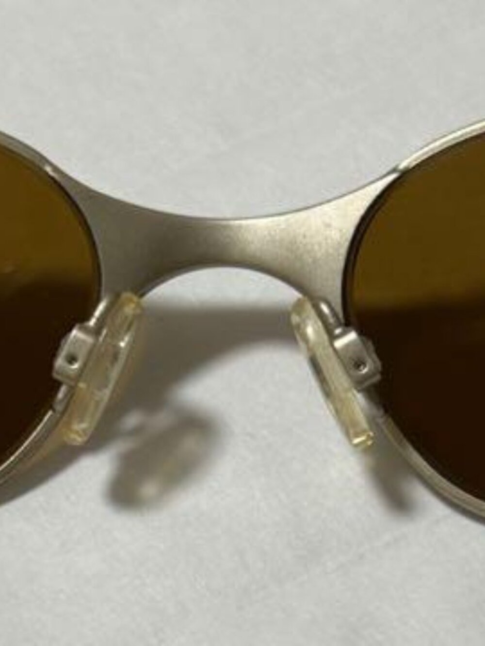 Oakley C-Wire Archive 90s–00s — Platinum Frame, Gold … - Gem